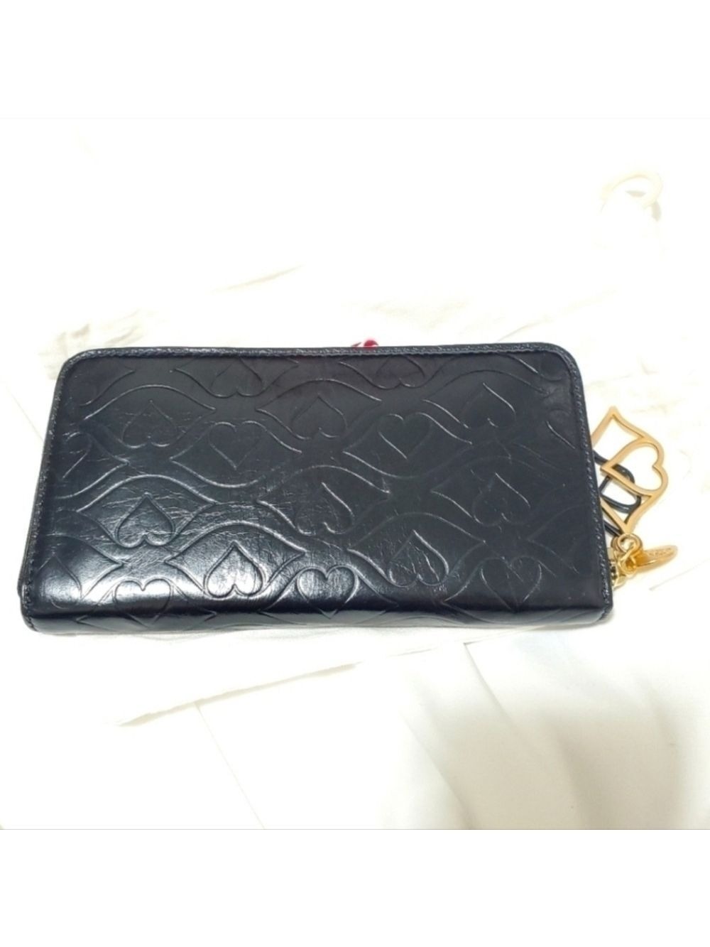 See By Chloe Embossed Leather Wallet Cardholder